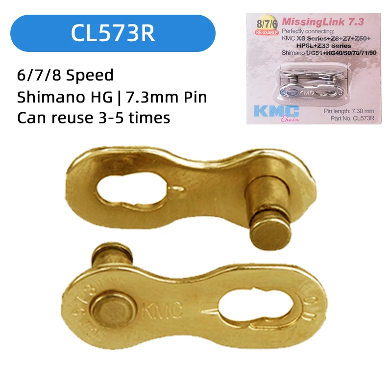 KMC Bicycle Chain 6/7/8/9/10/11/12 Speed Connector Lock Quick Link MTB R... - $113.43