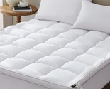 Queen Size Mattress Topper, Cooling Mattress Pad Cover For Warm Sleepers... - £40.56 GBP