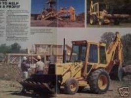 1986 Ford 655A Loader Tractor Original Full Color Brochure - $10.00