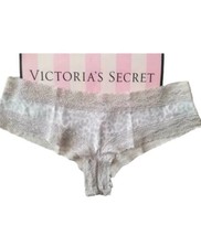 New without tags victoria secret cotton/lace animal print  cheeky pantie... - £8.53 GBP