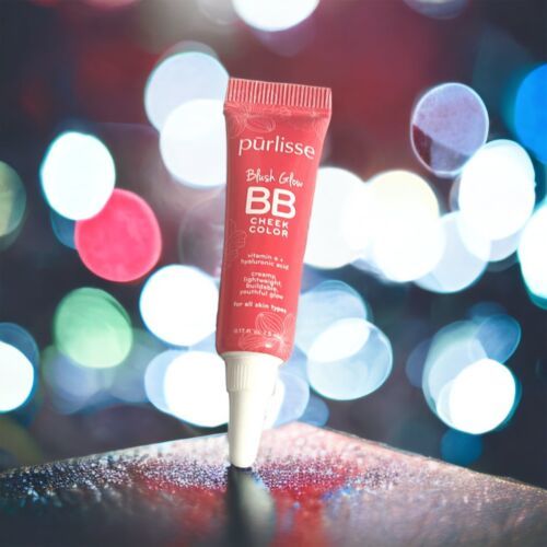 PURLISSE BB Blush Glow CHEEK COLOR In Sweet Rose .17 oz Travel Size NWOB - $9.89