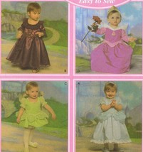 Toddler Disney Princess Belle Aurora Tinkerbell Costumes Fairy Sew Pattern 1/2-4 - £11.00 GBP