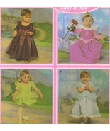 Toddler Disney Princess Belle Aurora Tinkerbell Costumes Fairy Sew Patte... - £10.96 GBP