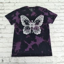 Chemistry T Shirt Mens Small Purple Tie Dye Skeleton Butterfly Short Sleeve - £12.62 GBP