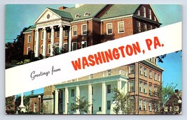 Postcard Greetings from Washington PA Large Letter Banner - £3.55 GBP