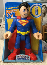 Fisher Price Imaginext DC SUPER FRIENDS 10&quot; Inch Superman XL Figure - BR... - £11.85 GBP