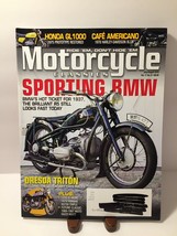 Motorcycle Classics Magazine July/August 2016 Sporting BMW Dresda Triton - £1.81 GBP