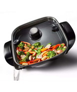 Oster DiamondForce 12 &quot;x 12&quot; Strain &amp; Pour Electric Skillet - Black - $94.96 CAD