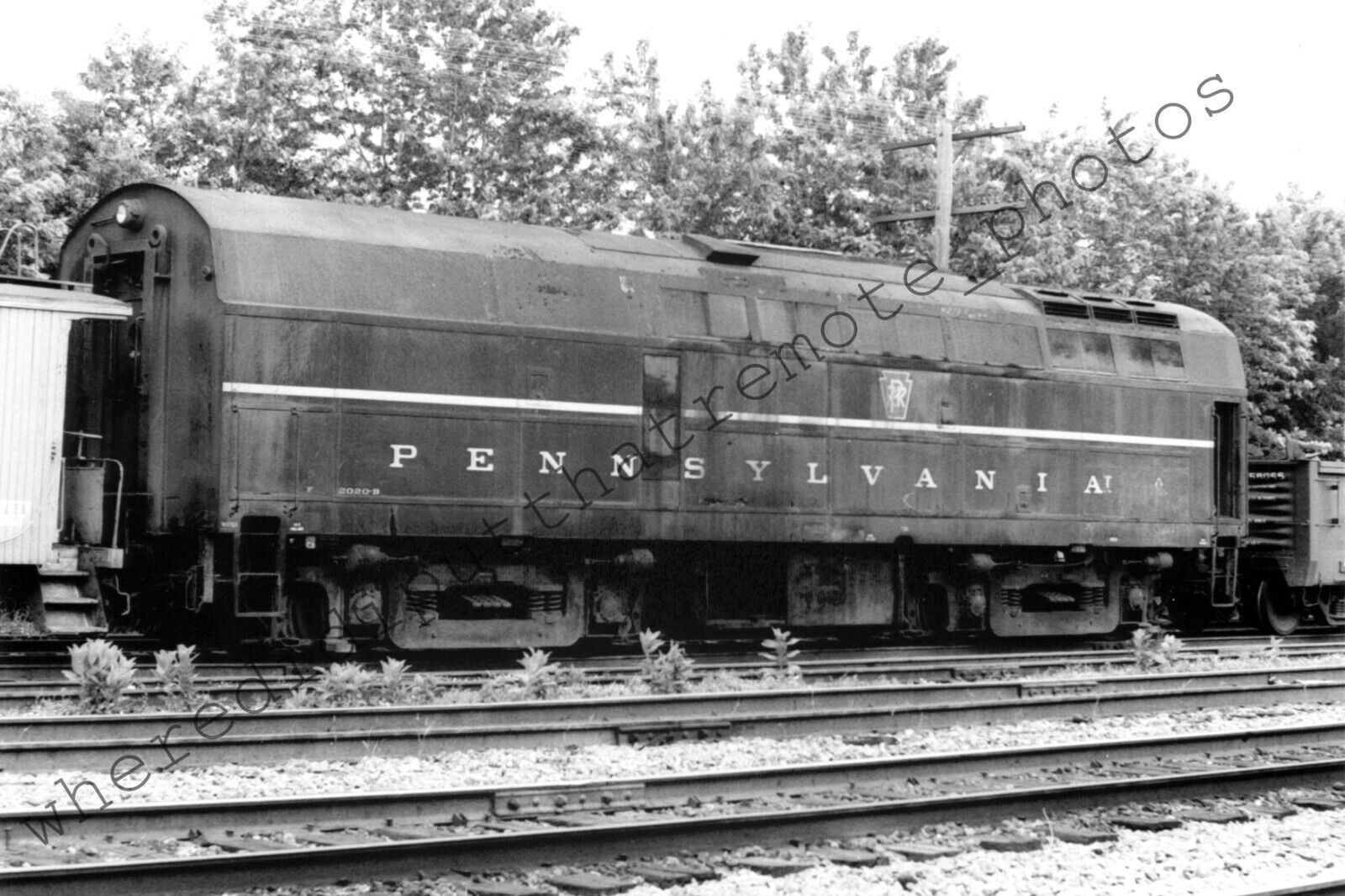 Primary image for Pennsylvania Railroad PRR 2020B Baldwin RF16B Congress Park ILL 1967 Photo