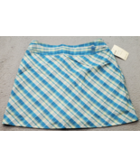 St. John&#39;s Bay Mini Skort With Liner Womens 14 Multi Plaid 2-Way Comfort... - $33.41 CAD