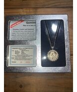 Rare Vtg .999 Silver Highland Mint Gemini Zodiac Coin Necklace Limited E... - $74.25