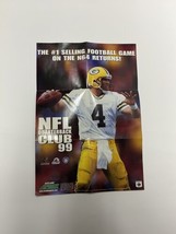 NFL Quarterback Club 1999 &amp; NBA Jam 1999 Ad / Mini Poster Vintage Nintendo 64 Ad - £10.04 GBP