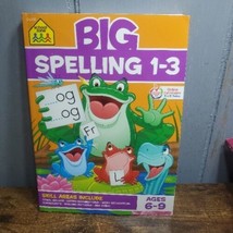 School Zone - Big Spelling Grades 1-3 Fun Workbook Ages 6 to 9 - £10.89 GBP