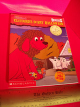 Clifford Holiday Fun Book Scholastic Big Red Dog Scary Halloween 3-D Gla... - $4.74