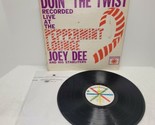 Joey Dee &amp; The Starliters  Doin&#39; The Twist At The Peppermint Lounge LP -... - £5.06 GBP