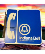 Vtg Indiana Bell Telephone Sign Drive Up Pay Phone Ameritech Advertising... - $119.95