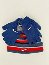Nike Boy&#39;s Winter Knit Beanie &amp; Gloves - £31.81 GBP