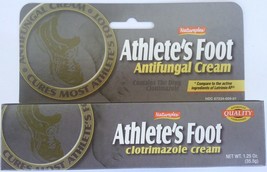 Athlete&#39;s Foot Antifungal Cream  Natureplex 1.25 oz/Tube - £3.15 GBP