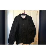 New Without Tags Military Style Mens Black Security Jacket Coat all sizes - $43.99