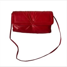 Vintage Red Chic Water Repellent Shoulder Bag - £30.86 GBP