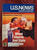 U S NEWS World Report Magazine March 5 1984 When Church and State Collide - £11.27 GBP