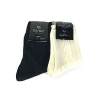 Darnel Boys Nylon Dress Socks Assorted Colors 100% Nylon Size 5 - 6 - £4.69 GBP