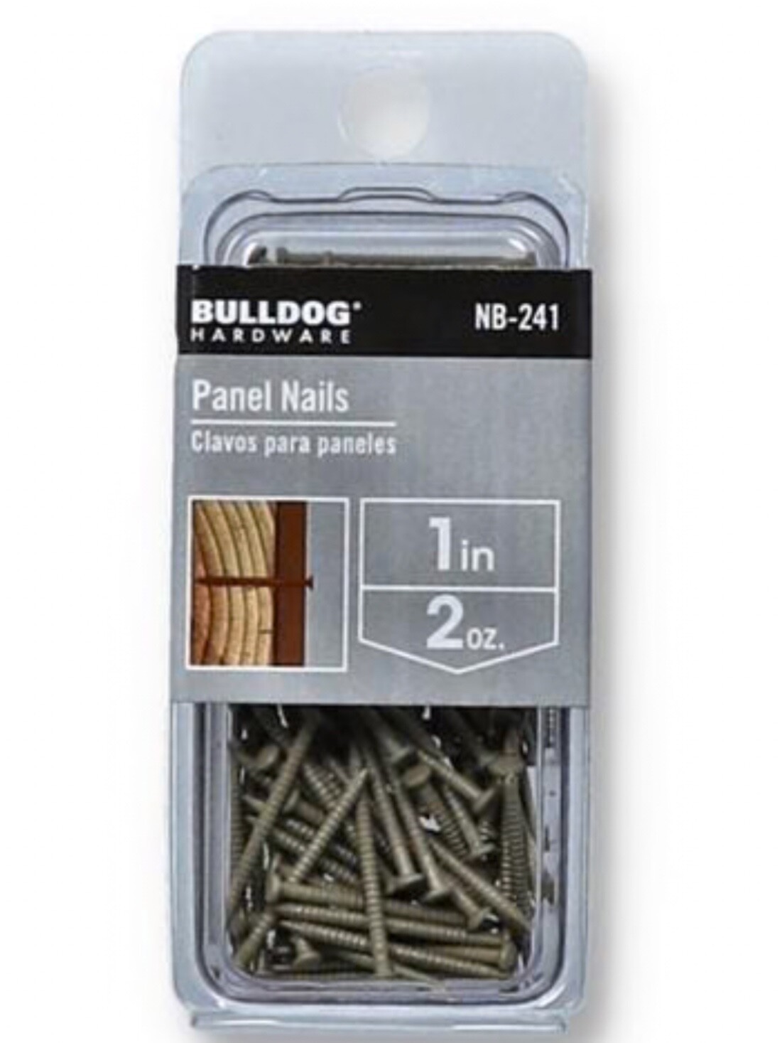 Bulldog Hardware Panel Nails, 1 Inch, Qty 2 Oz, #NB-241 - $3.95