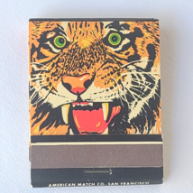 VTG Front Strike Matchbook San Francisco Zoo GREAT Tiger Graphics Unstruck NOS - $17.63