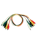 Philmore SA44  22&#39;&#39; Length Alligator Test Cord Wire Set 5 Leads No. SA44 - $238.48 MXN