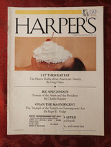 HARPERs March 2000 Greg Critser Charles Bowden Roger D. Hodge Justin Haythe - £9.25 GBP