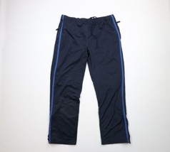 Vintage Gap Mens XL Distressed Striped Flared Wide Leg Sweatpants Pants ... - £38.65 GBP