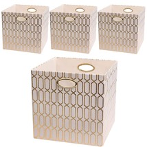 Storage Bins, Storage Cubes,1313 Fabric Drawers Organizer Basket Boxes Container - £51.40 GBP