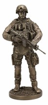 Large US Military Covert Night Mission War Soldier Rifleman Infantry Statue - £67.70 GBP