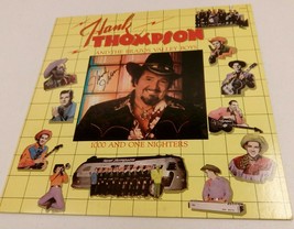 HANK THOMPSON 1000 AND ONE NIGHTERS SIGNED LP ALBUM AUTOGRAPHED COUNTRY ... - $39.15