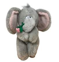 Russ Pets Gray  Elephant Never Forget 9 in VTG - £9.09 GBP