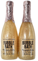 2 Pack Onyx Bathhouse Bubble Bath Champagne Wishes Honey Pear Moroccan Oil 16oz - £17.22 GBP