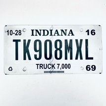 2016 United States Indiana Ripley County Truck License Plate TK908MXL - $225.96 MXN