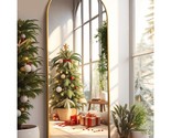 Arched Full Length Mirror, Floor Mirror With Stand, 64&quot;X21&quot; Large Mirror... - $128.99