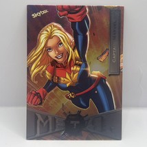 2021 Upper Deck Marvel Metal Universe Spider-Man Captain Marvel Base #17 - £1.25 GBP