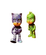 PJ Mask Night Ninja &amp; Gecko 2.5” Posable Figure Action Figures EUC - $14.39 CAD