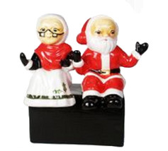 Josef Originals Mr. and Mrs. Santa Claus Celebrate Christmas Figurine - £47.48 GBP