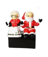 Josef Originals Mr. and Mrs. Santa Claus Celebrate Christmas Figurine - £47.42 GBP