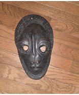 vintage African Wood Carved Tribal Face Mask/Wall Hanging/Decor Handcraf... - $59.40