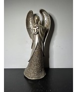 Rare Vintage Relief Sculpture Angel with Cross handmade Austria - $1,033.02 MXN