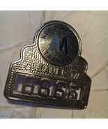Vintage NY Transit Railway Railroad Cleaner Hat Badge - £39.32 GBP