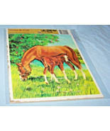 1983 Golden Frame-Tray Puzzle-Horse and Colt - $10.97 CAD