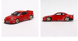 Nissan Silvia (S15) Rocket Bunny Red 1:64 Diecast For Kids - $37.99
