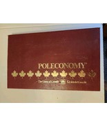 Vintage Poleconomy Board Game Rare Waddingtons Finance Game Of Canada Co... - $36.09