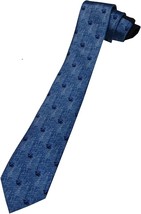 Chaps Necktie Blue Neck Tie with Whales Silk New NWT - $14.99
