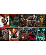 Set of 10PCS Call Of Duty Zombies Posters Bundle Art Print 14x21&quot; 24x36&quot;... - £63.19 GBP+